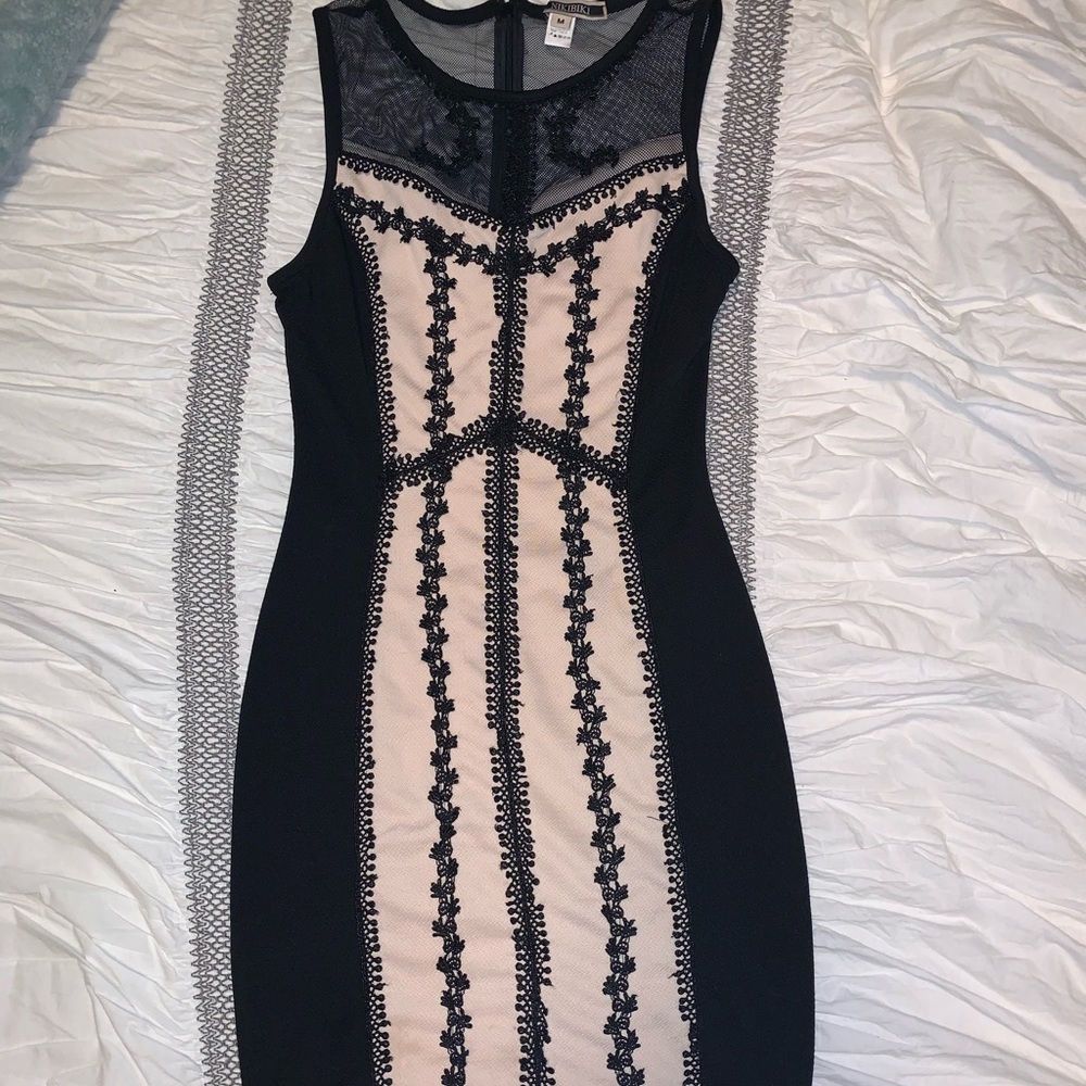 Black & Nude Dress